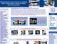 Tablet Screenshot of inflatableboats.ca
