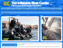 Tablet Screenshot of inflatableboats.com