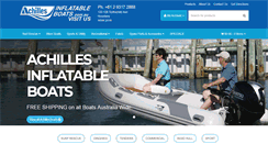 Desktop Screenshot of inflatableboats.com.au